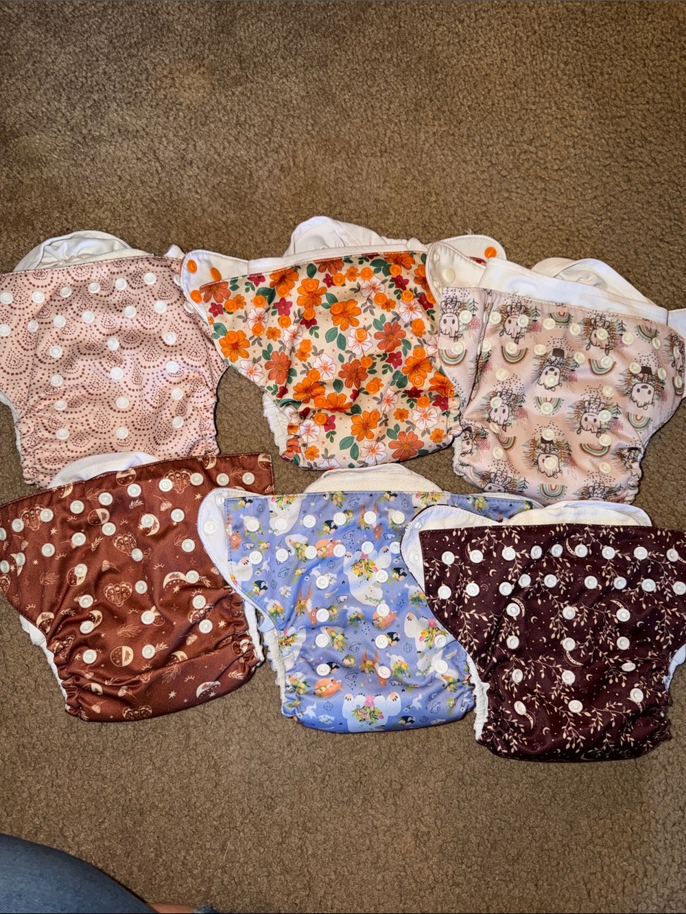 6 cloth diaper bundle